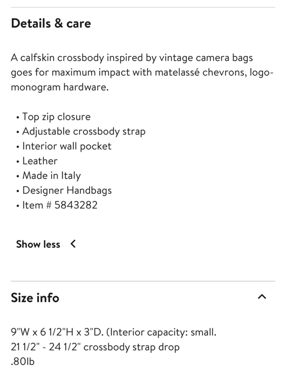 Yves Saint Laurent Black Quilted Leather Crossbody Camera Bag with Tassel - Picture 8 of 9